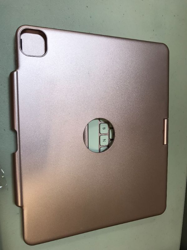 Photo 3 of Touchpad Keyboard Case 360 rotation -Rose Gold