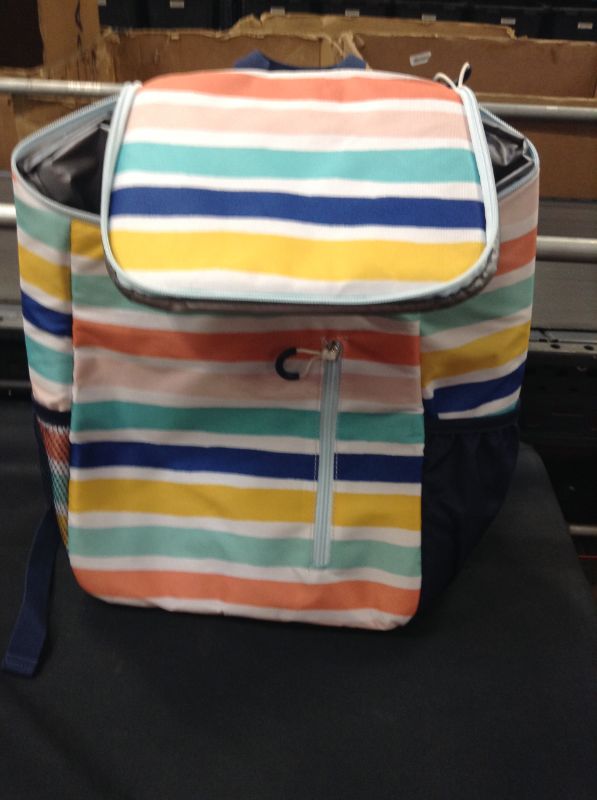 Photo 1 of 7.5 qt Backpack Cooler -Multicolor 