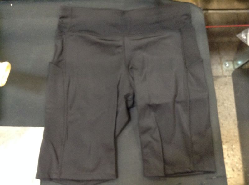 Photo 2 of AJISAI Women's 8.5" Professional Compression Shorts with Side Pockets Size L--(Size Runs Small)