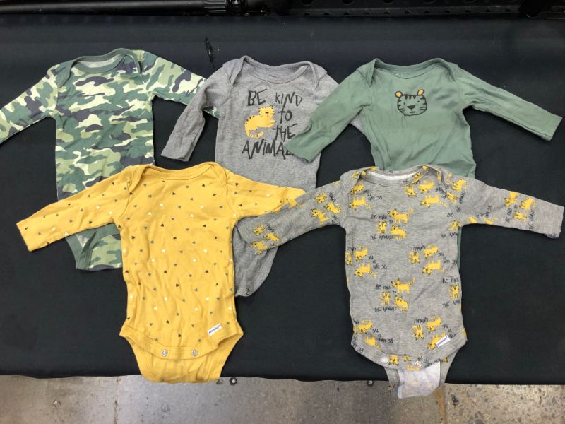 Photo 1 of 0-3 Months 5 Pack Onesies For Newborn ( Boy's )