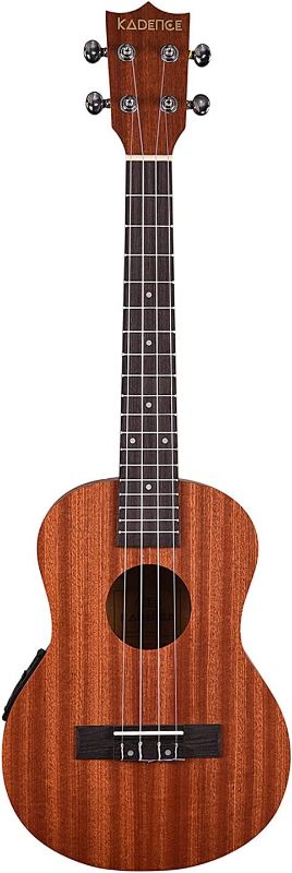 Photo 2 of Kadence Concert Ukulele - Mahogany Wooden Ukulele for Beginners (Electro Combo) - Ukulele for Adults, Kids, Players or Professionals - Concert Ukulele with Tuner and Bag