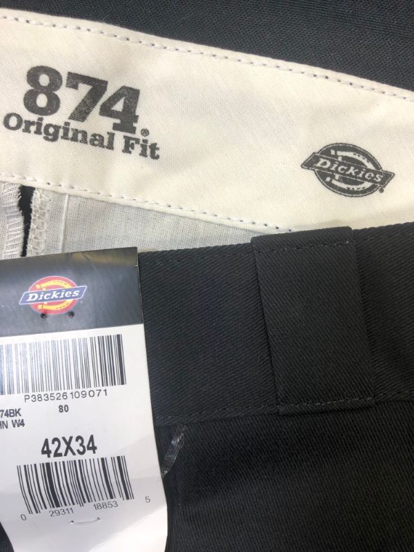 Photo 5 of Dickies Men's Original 874 Work Pant 42W X 34L