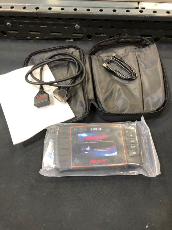 Photo 1 of iCarsoft POR-II Diagnostic Scanner Tool i960-II NEW version for Porsche, OBD-II

---USED UNABLE TO TEST, APPEARS TO BE IN GOOD CONDITION