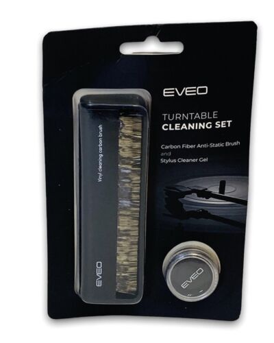 Photo 1 of EVEO Turntable Cleaning Kit - Anti Static Vinyl Record Brush & Stylus Cleaner