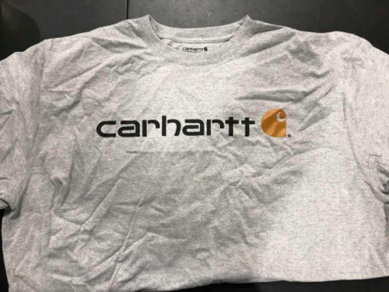 Photo 1 of Carhartt T shirt Size 2XL Grey Loose Fit