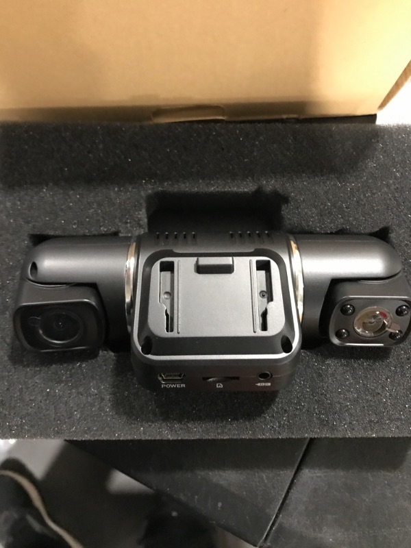Photo 1 of Rexing V2 PRO AI Dash Cam, 3-Channel Front/Cabin/Rear 1080p Recording with Wi-Fi and GPS
