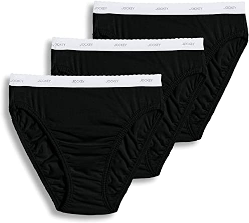 Photo 1 of Jockey Women's Underwear Plus Size Classic French Cut - 3 Pack sz 7L
