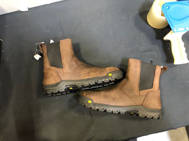 Photo 1 of Cat Footwear Men's Wheelbase Steel Toe Work Boot sz 8 
