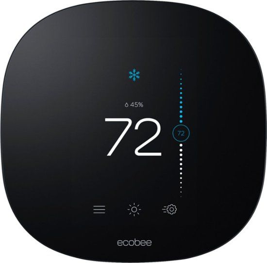 Photo 1 of ecobee - ecobee3 lite Smart Thermostat - Black
