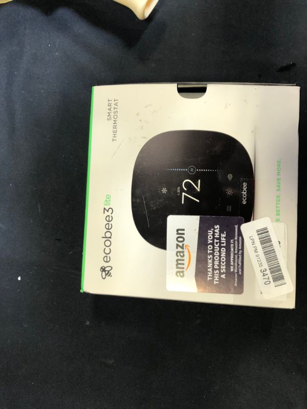 Photo 5 of ecobee - ecobee3 lite Smart Thermostat - Black
