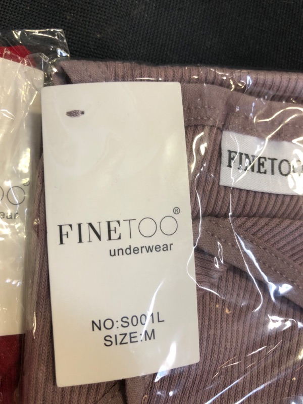 Photo 1 of FINETOO WOMENS UNDERWEAR SIZE MEDIUM 