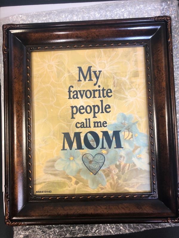 Photo 1 of BEAUTIFUL WOOD PHOTO FRAME, HOLDS AN 8x10 PHOTO, MEASURES 11X13