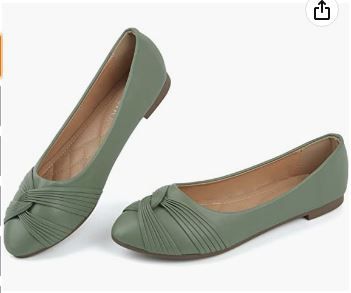 Photo 1 of MUSSHOE Flats for Women Comfortable Flats Shoes for Women's Flats Ballet Flats for Women
Size: 10