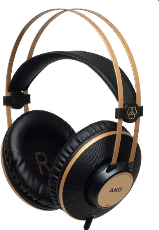 Photo 1 of AKG Pro Audio K92 Over-Ear, Closed-Back, Studio Headphones, Matte Black and Gold
