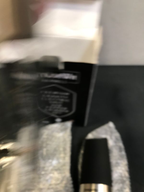 Photo 1 of Gravity Electric Salt and Pepper Grinder Set of 2 - Battery Operated Automatic Salt and Pepper Mills with White Light -- COULD NOT FULLY TEST