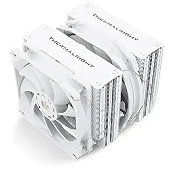 Photo 1 of Thermalright FC140 White CPU Air Cooler, 5 Heat Pipes, TL-D14X-W and TL-C12PRO-W PWM Fan, Aluminium Heatsink Cover, AGHP Technology, for AMD AM4/Intel LGA 1700/1150/1151/1200/2011/2066
