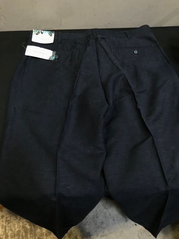 Photo 1 of Cubavera Men's Flat Front Linen Blend Dress Pant --- 36X32