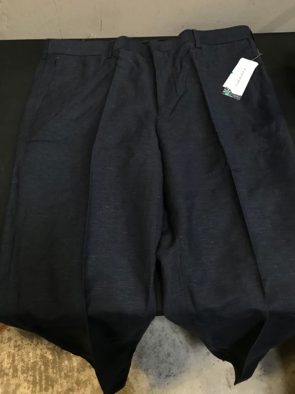 Photo 1 of Cubavera Men's Flat Front Linen Blend Dress Pant --- 36X32