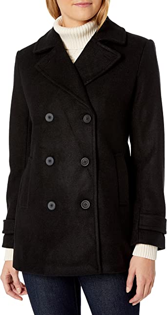 Photo 1 of Amazon Essentials Women's Long-Sleeve Plush Peacoat ---- SMALL 
