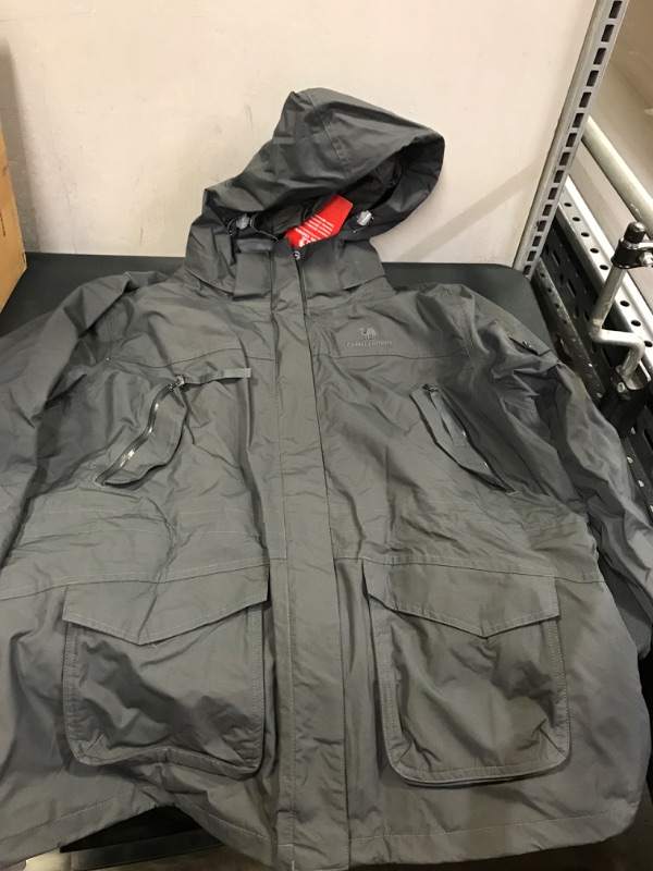 Photo 1 of CAMEL CROWN Womens Waterproof Ski Jacket 3-in-1 Windbreaker Winter Coat Fleece Inner for Rain Snow Outdoor Hiking SIZE 2XL
