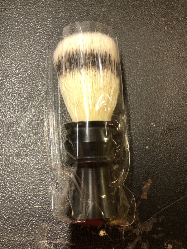 Photo 1 of  Shaving Brush-Black Handle- Engineered for The Best Shave of Your Life. for, Safety Razor, Double Edge Razor, Straight Razor or Shaving Razor