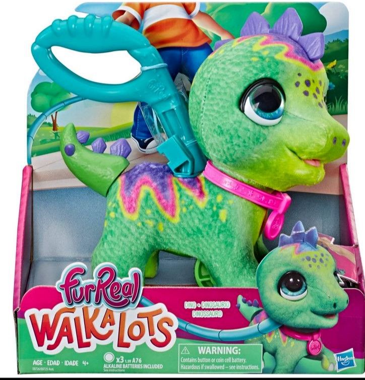 Photo 1 of New! FurReal WalkALots Big Wags - Pet Dino
