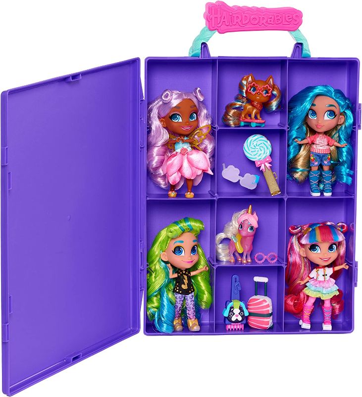 Photo 2 of Hairdorables Storage Case, Amazon Exclusive, by Just Play
