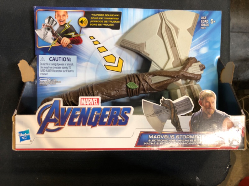 Photo 2 of Hasbro E0617AS3 Marvel Infinity War Marvel’S Stormbreaker Electronic Axe
