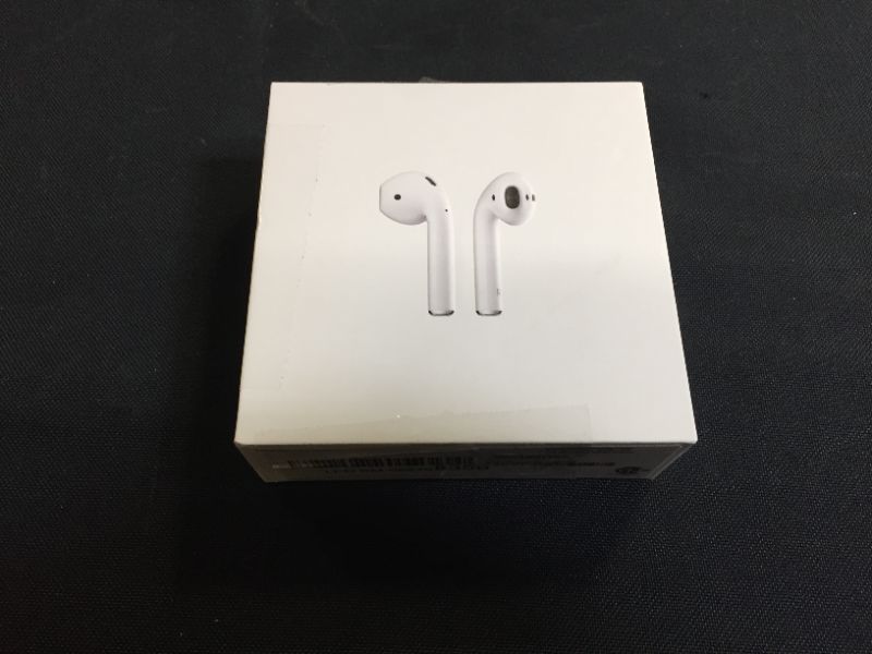 Photo 2 of Apple AirPods (2nd Generation) Wireless Earbuds with Lightning Charging Case Included.
