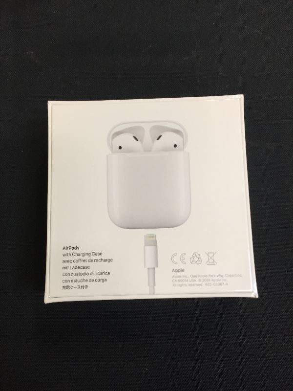 Photo 4 of Apple AirPods (2nd Generation) Wireless Earbuds with Lightning Charging Case Included