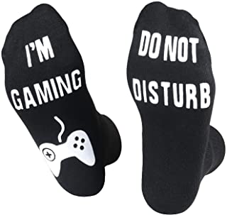 Photo 1 of Do Not Disturb I'M Gaming Socks, Teenage Gifts Idea Teens Stocking Stuffers Gamer Sock Gifts for Boys Mens Dad Father ONE SIZE FITS MOST
2 PACK 