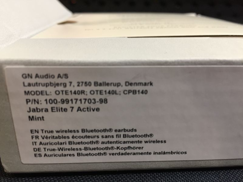 Photo 5 of Jabra Elite 7 Active in-Ear Bluetooth Earbuds - True Wireless Sports Ear Buds with Jabra ShakeGrip for The Ultimate Active fit and Adjustable Active Noise Cancellation - Mint
