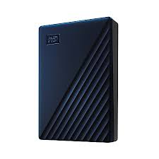 Photo 1 of WD 5TB My Passport for Mac Portable External Hard Drive HDD, USB-C and USB-A Compatible, Blue WX92DB19DJ7K