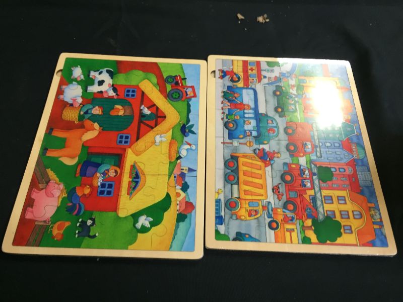 Photo 1 of 2 PC KIDS PUZZLES