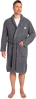 Photo 1 of Barefoot Dreams CozyChic Disney Men’s Robe-Adult Robe-Cozy Plush Loungewear Supersoft Robe SIZE MEDIUM (MISSING ROBE TIE)