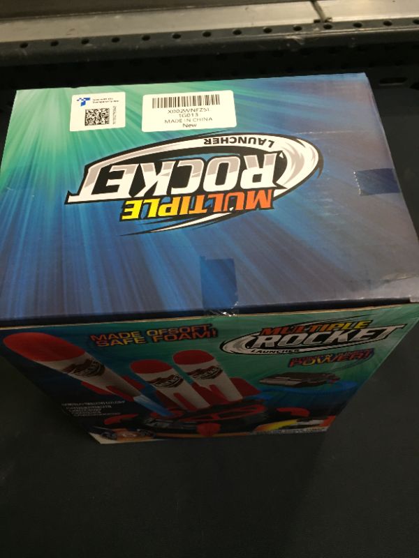 Photo 1 of Toy Rocket Launcher for Kids,Upgrade Foam Rockets Shoots Up to 100 Ft, Adjustable Angle Launcher Stand with Stomp Launch Pad Fun Outdoor Toy for 3+ Years Boys and Girls
