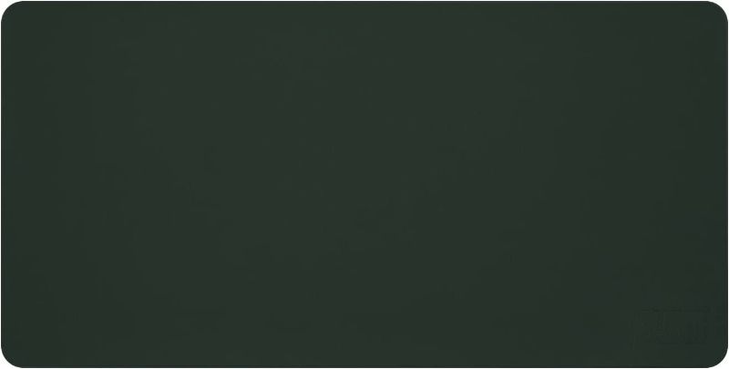 Photo 1 of Dual Side PU Leather Desk Pad 35.43X17",90*43cm Home Desk Pad Office Waterproof Desk Mat,Computer Desk Pad,Desk Writing Mat Light Ink Green/Deep Blue Size L
