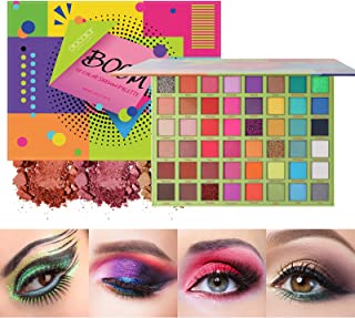 Photo 1 of Boom Eyeshadow Palette Docolor 48 Color Eye Shadow High Pigmented Matte Glitter Shimmer Metallic Professional Long Lasting Waterproof Makeup Palette Powder Sparkle Smoky Cosmetic Shadow Pallet
1 Count (Pack of 1)