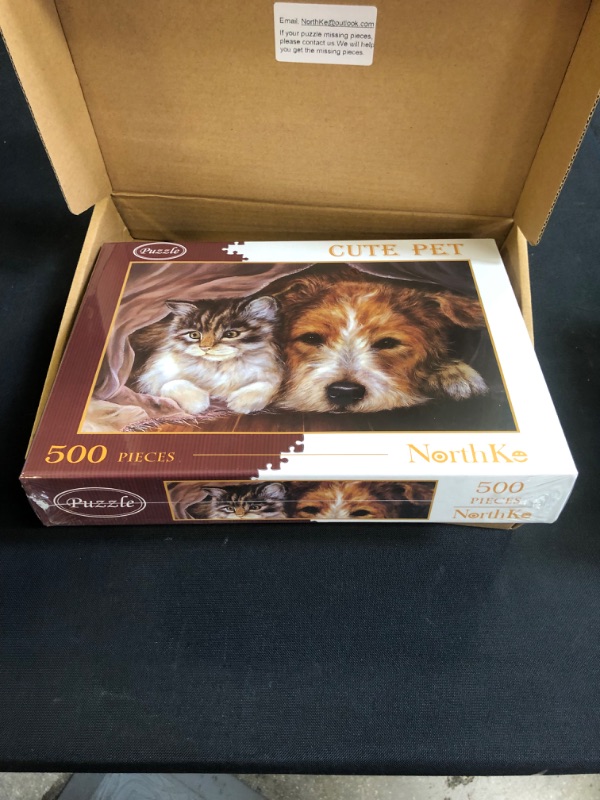 Photo 1 of 500 Piece Jigsaw Puzzle for Adult, Family, or Kids - 15"X21" - Family Owned Puzzle Company
