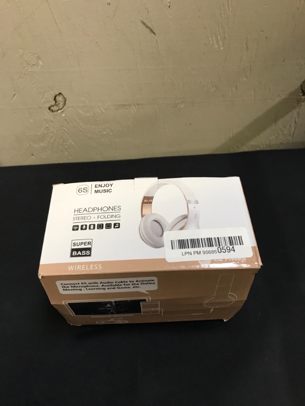 Photo 2 of 6S Wireless Bluetooth Headphones Over Ear