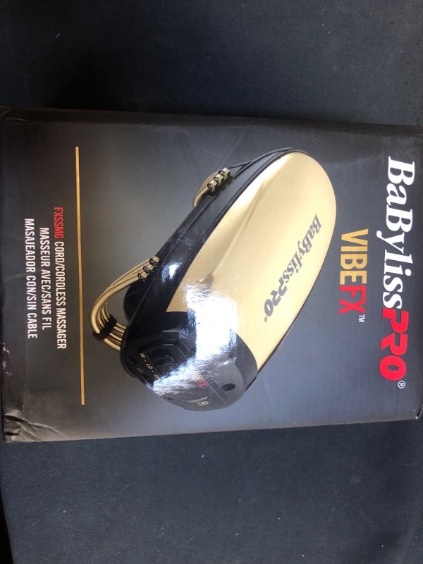 Photo 2 of BaBylissPRO GOLDFX Collection
Cordless Massager