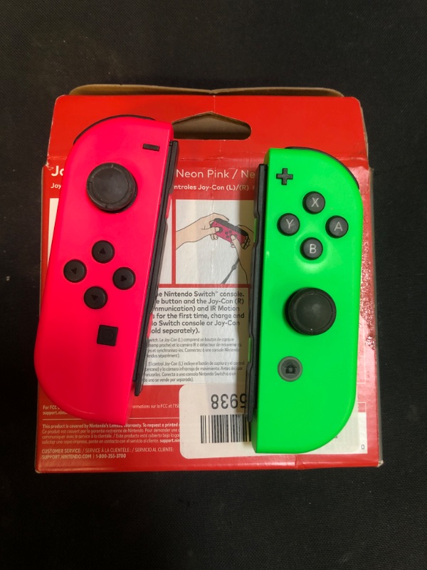 Photo 2 of Joy-Con (L/R) Wireless Controllers for Nintendo Switch