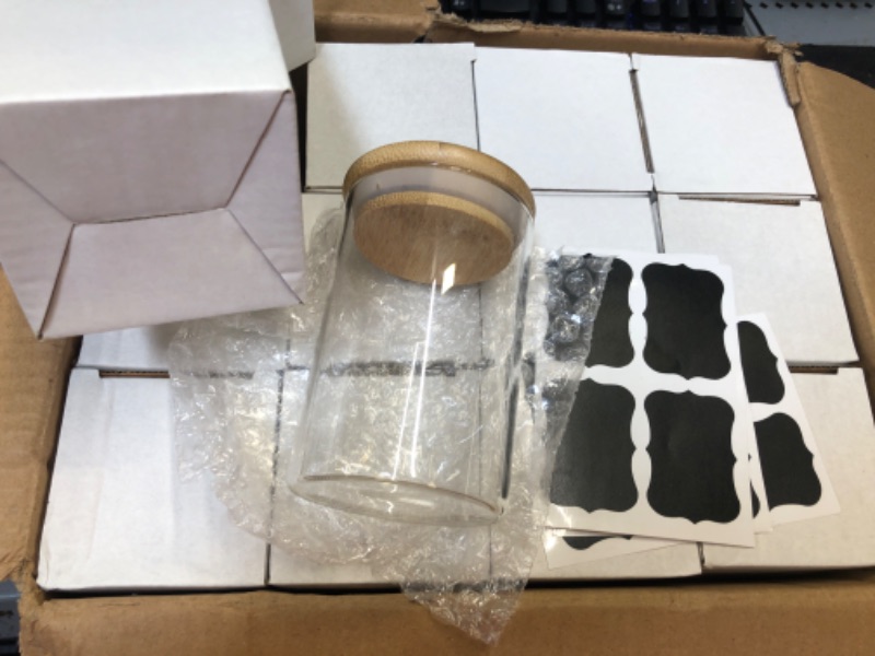 Photo 2 of 12 Glass Jars Set 8.5oz