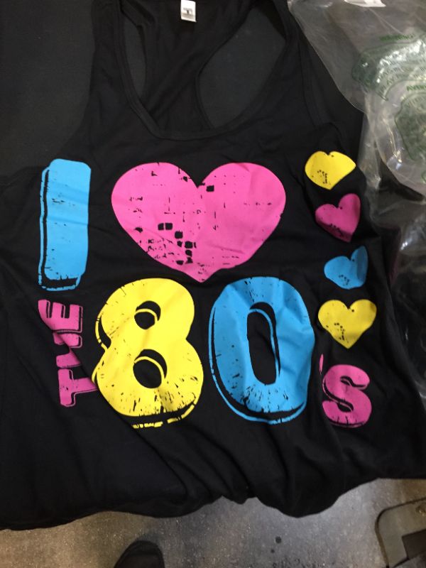 Photo 2 of Awkward Styles Women's I Love The 80's Racerback Tank Tops for 80's Fans
