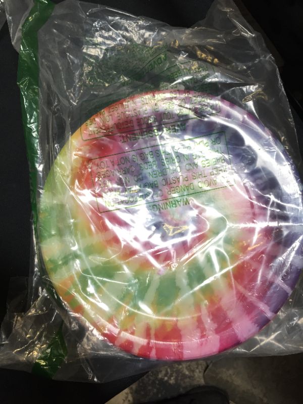 Photo 2 of 24pcs 9 inch Tie Dye Party Plates
