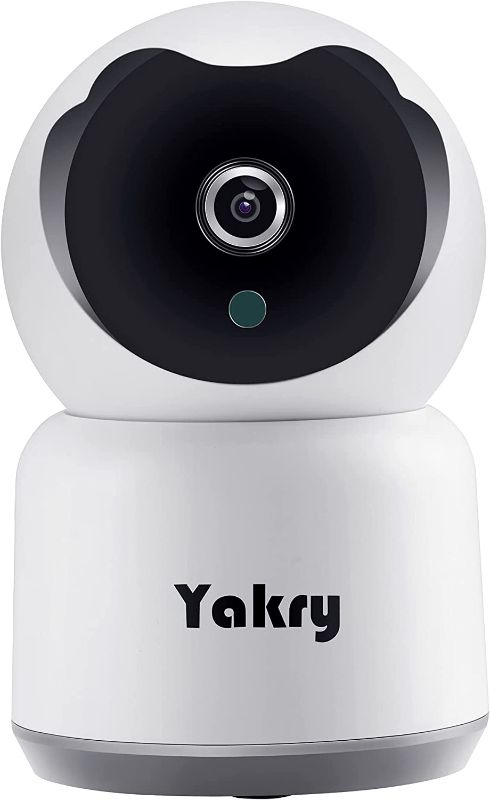 Photo 1 of Yakry C13 HD 1080P Pet Camera, Security Camera Baby Monitor with Sound Motion Detection,Pan/Tilt/Zoom WiFi Surveillance Camera,Wireless Home Baby Cam with Night Vision
