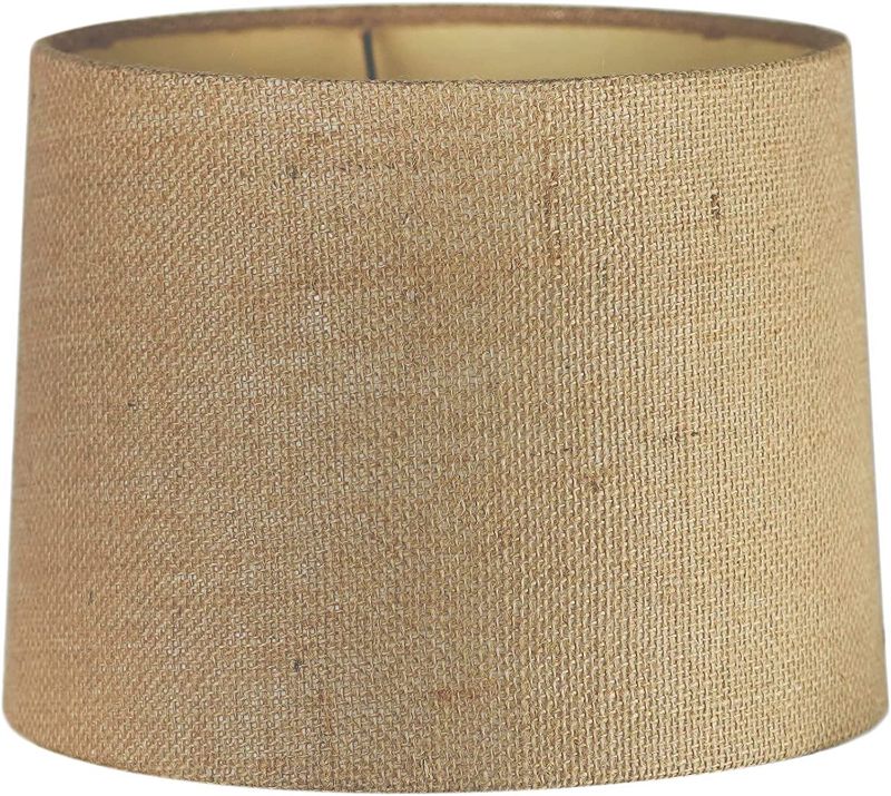 Photo 1 of 
Mestar Decor Uno Fitter Small Natural Burlap Lampshade 9" x 10" x 7.5"