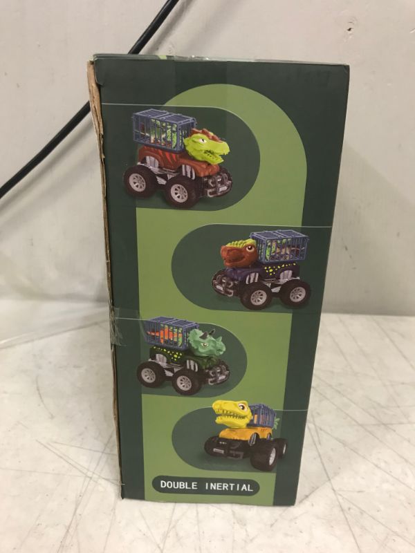 Photo 1 of Dinosaur Transport Car 4 Pack - Factory Sealed 
