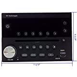 Photo 1 of IRV Technology IRV31 Am/FM/CD/DVD Rv Radio Stereo 2 Zones Wallmount Receiver 2.1 Channels Surround 5