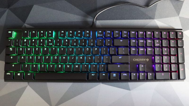 Photo 1 of PC Gamer
Cherry MX 10.0N RGB keyboard 